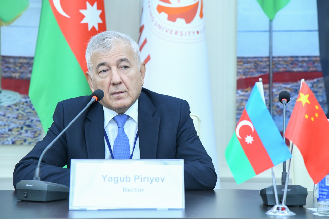 BMU-da Çindən olan 30-dan artıq doktorantın iştirakı ilə elmi seminar keçirilir - FOTOLAR